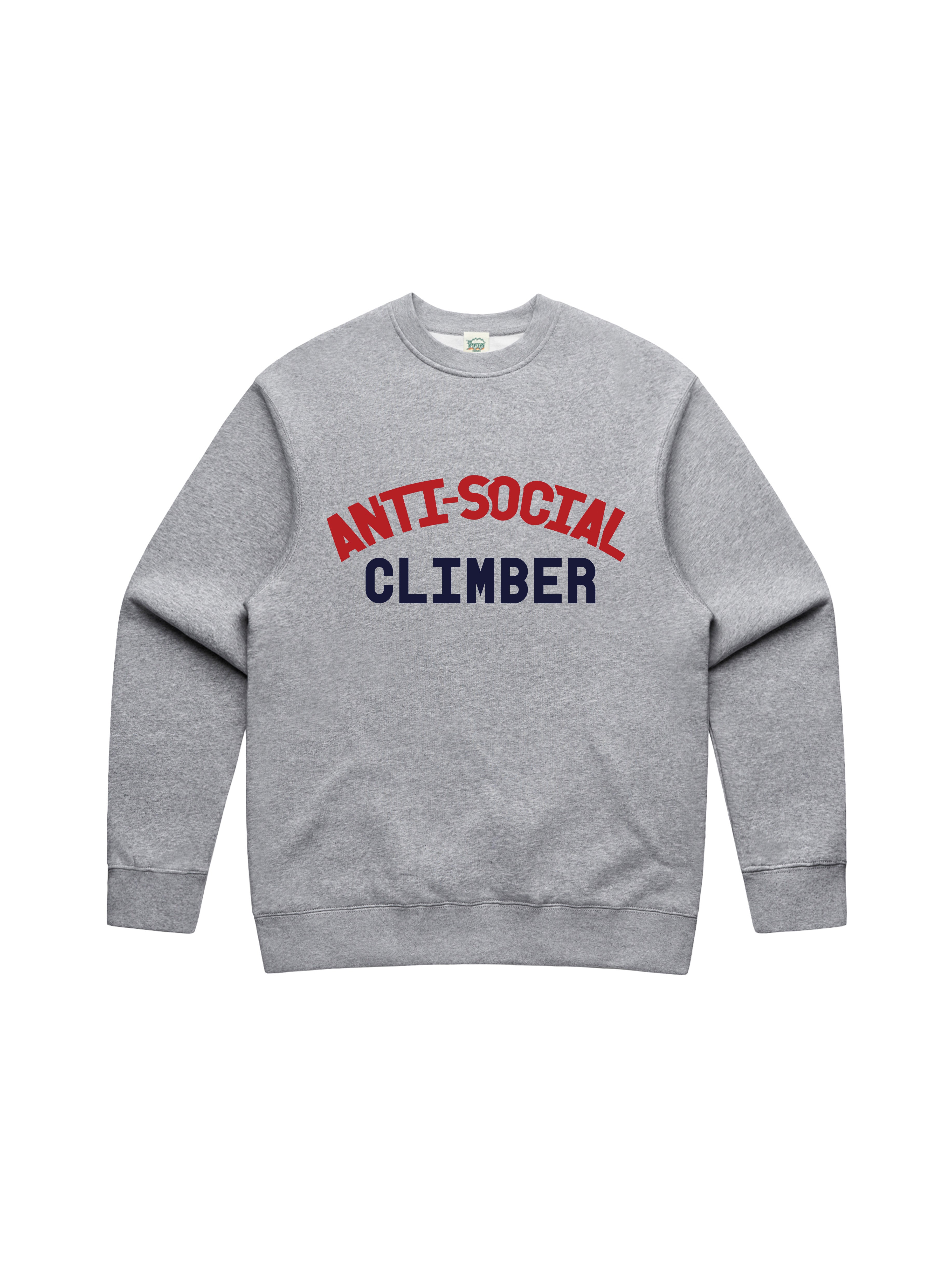 Anti Social Climber Sweatshirt - The House of Woo
