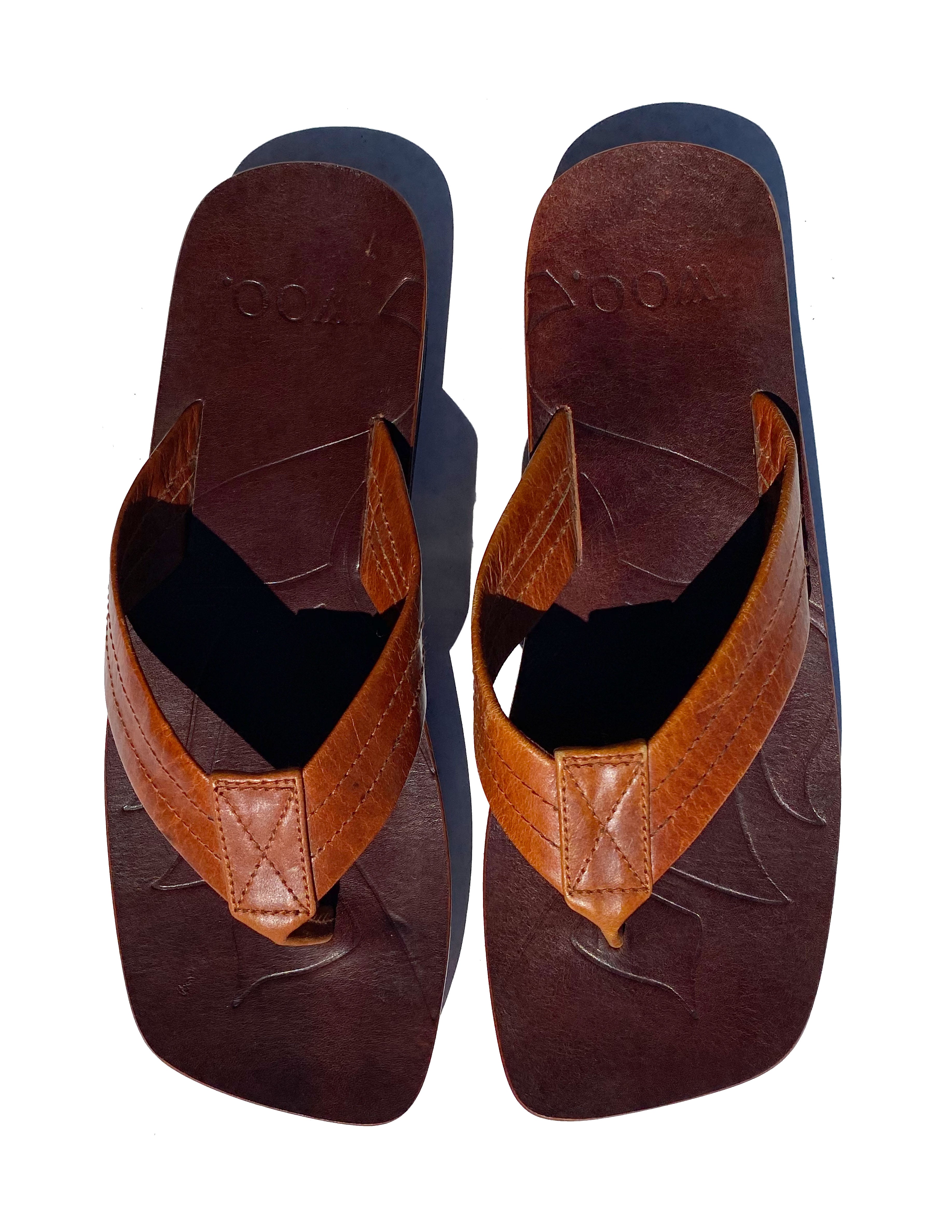 Women's Leather Sandals - The House of Woo