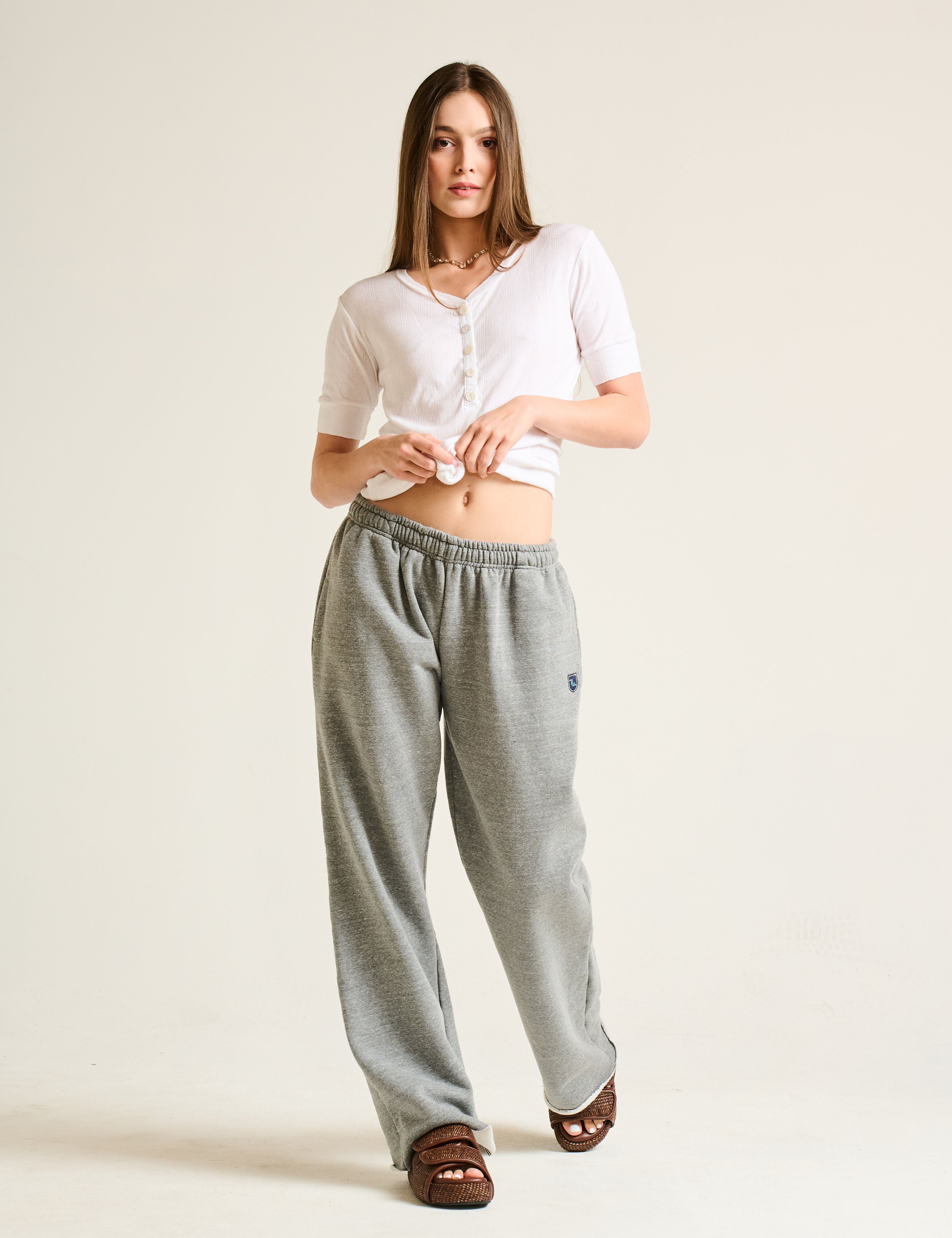 Raw Hem Cleo Sweatpants - The House of Woo