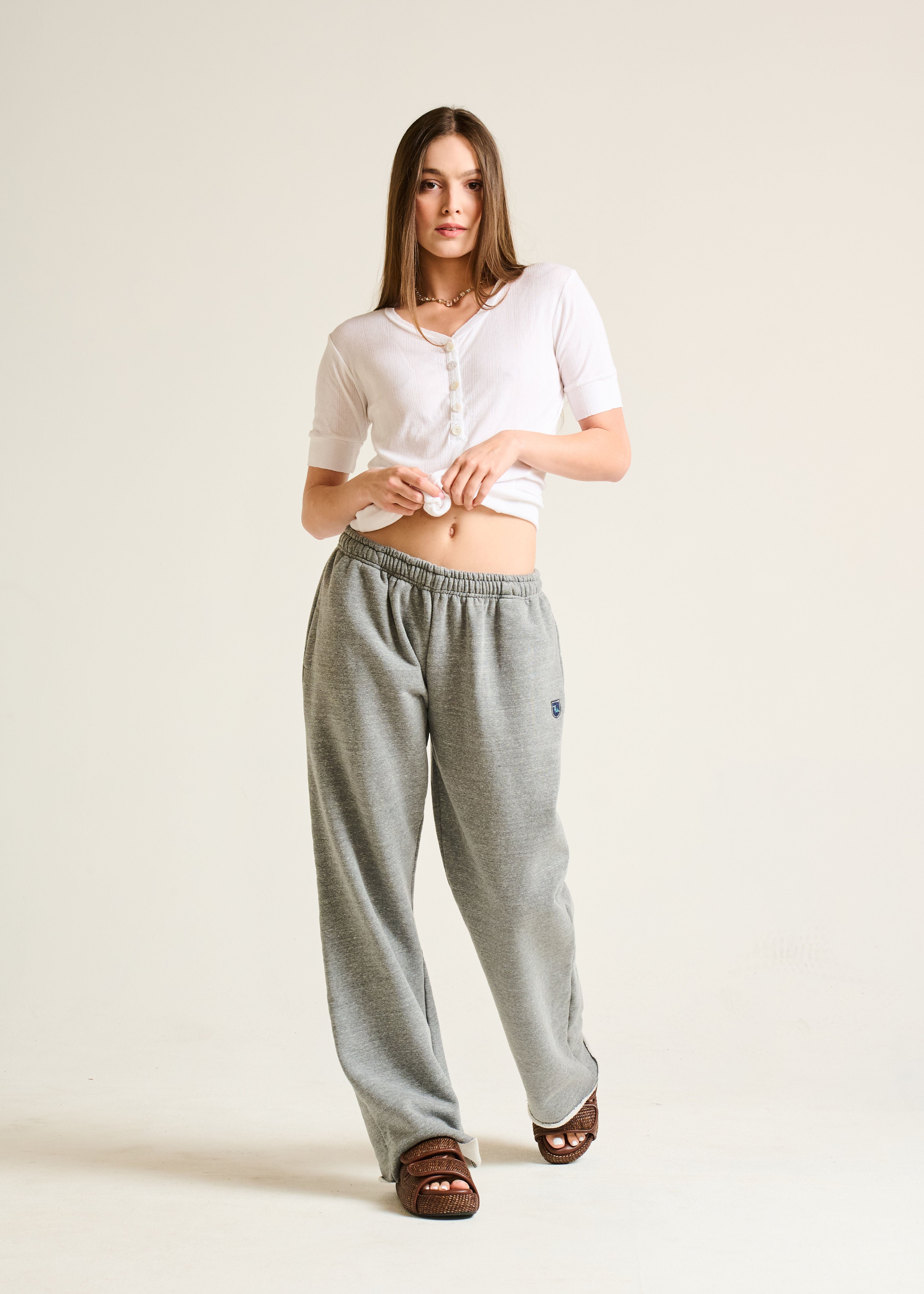Raw Hem Cleo Sweatpants - The House of Woo
