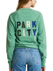 Custom Cashmere Applique & Felt Letter Jetty Sweatshirt