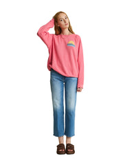 Custom Cashmere Applique & Felt Letter Jetty Sweatshirt