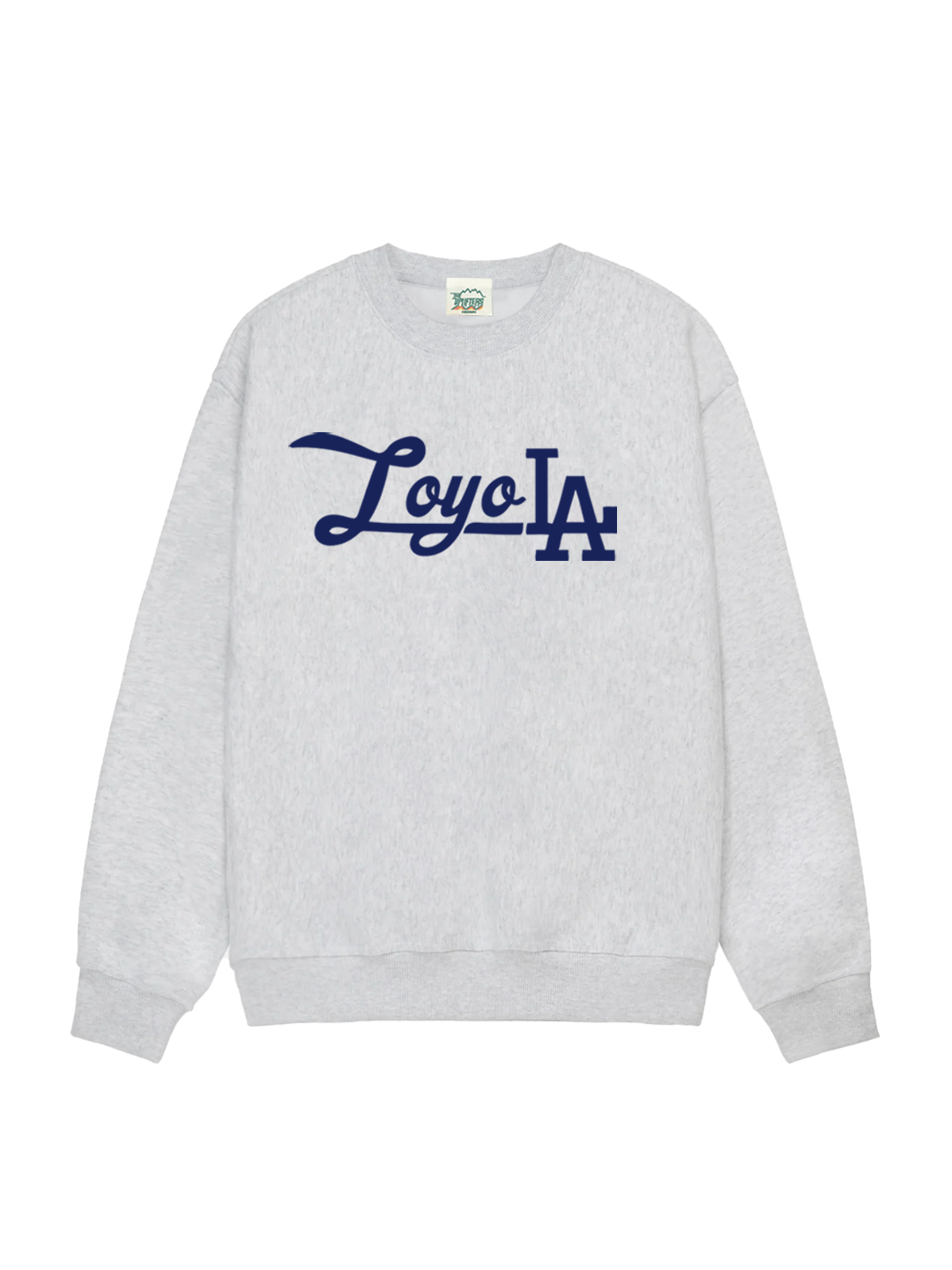Loyola Crewneck Sweatshirt in Heather Grey