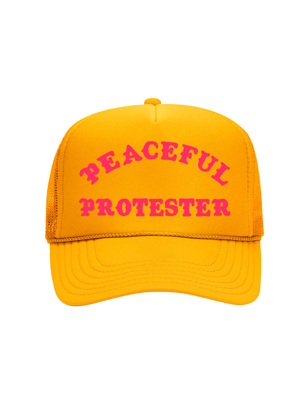 Peaceful Protester Foam Trucker - The House of Woo