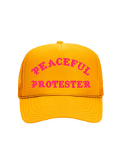 Peaceful Protester Foam Trucker - The House of Woo