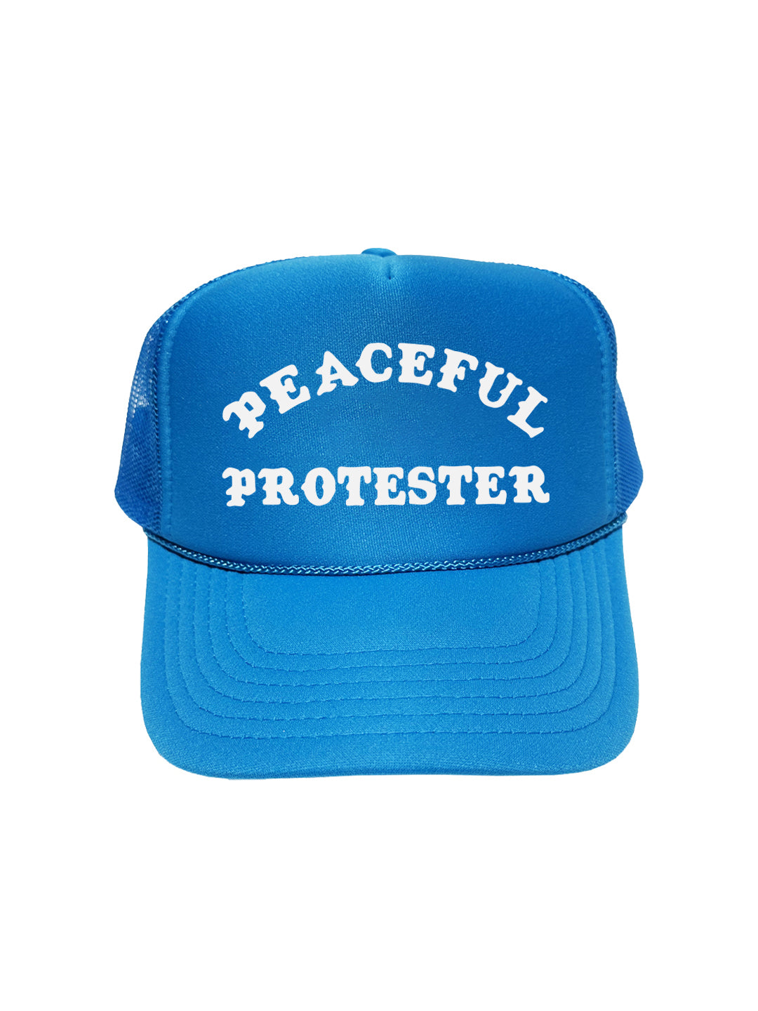 Peaceful Protester Foam Trucker