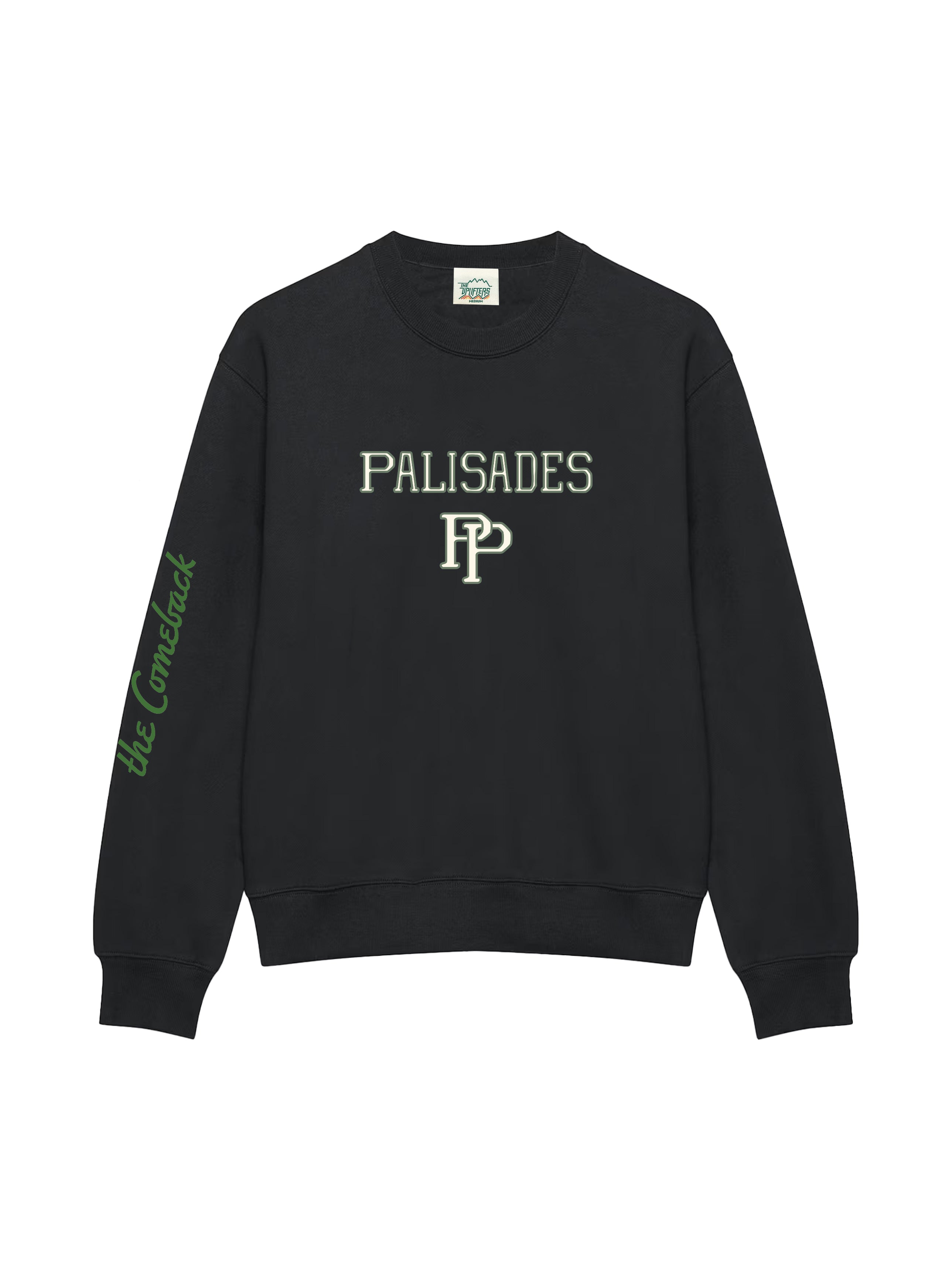 Palisades Monogram Crewneck