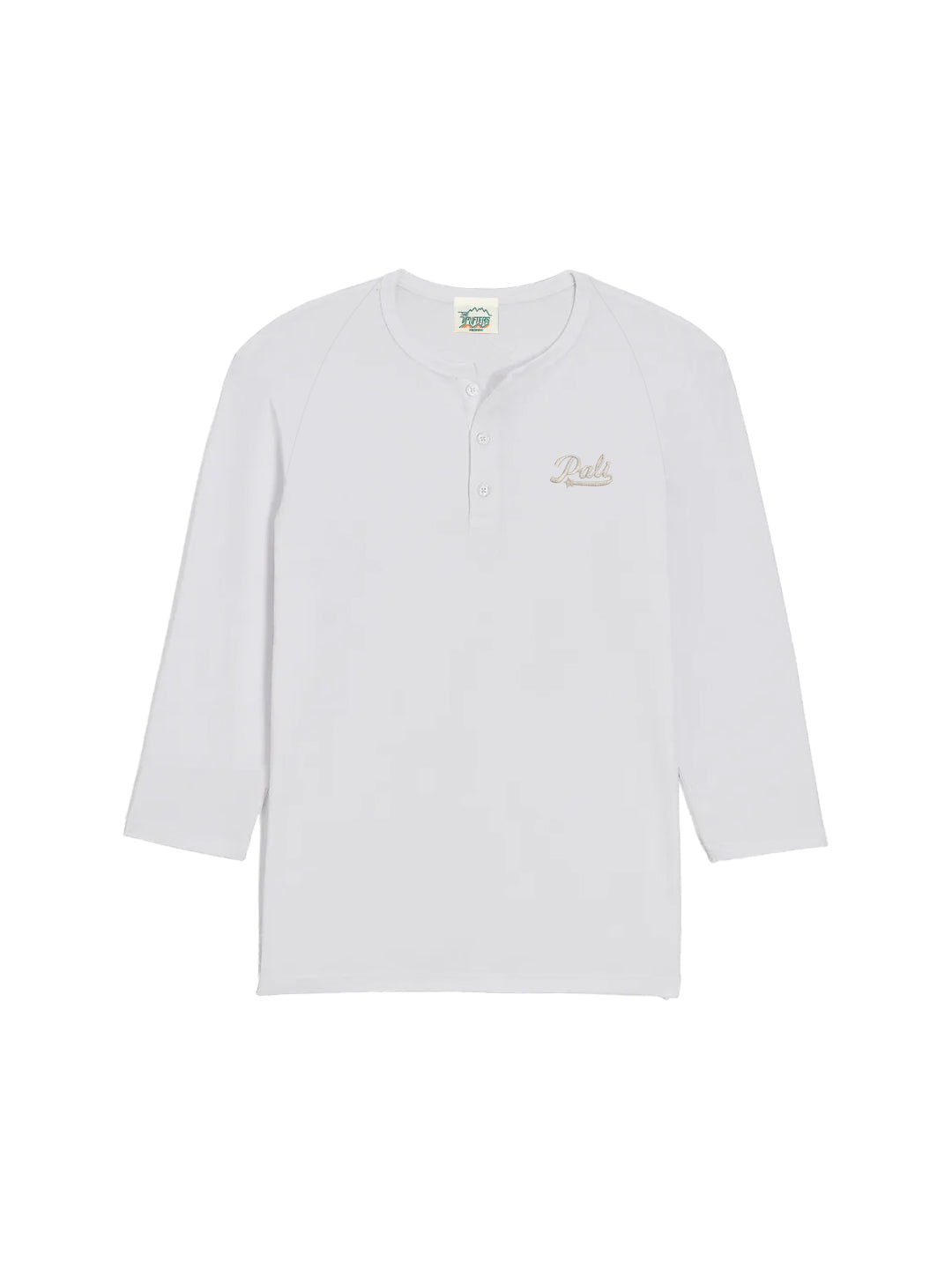 Pali Embroidered 3/4 Henley