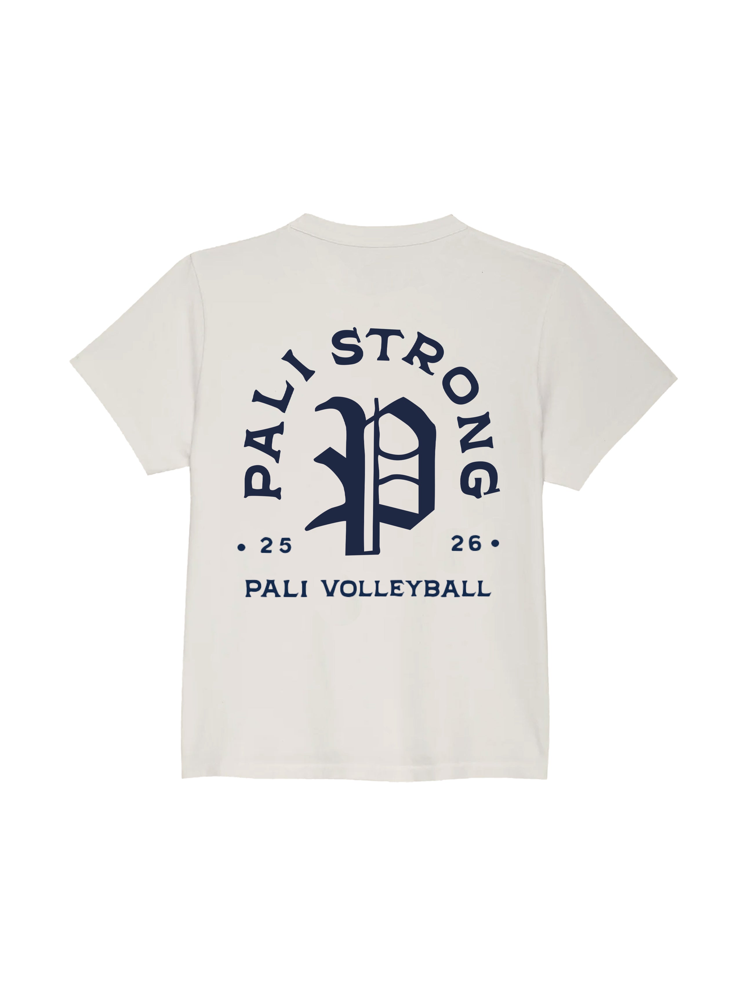 Pali Strong Volleyball Boxy Womens Tee