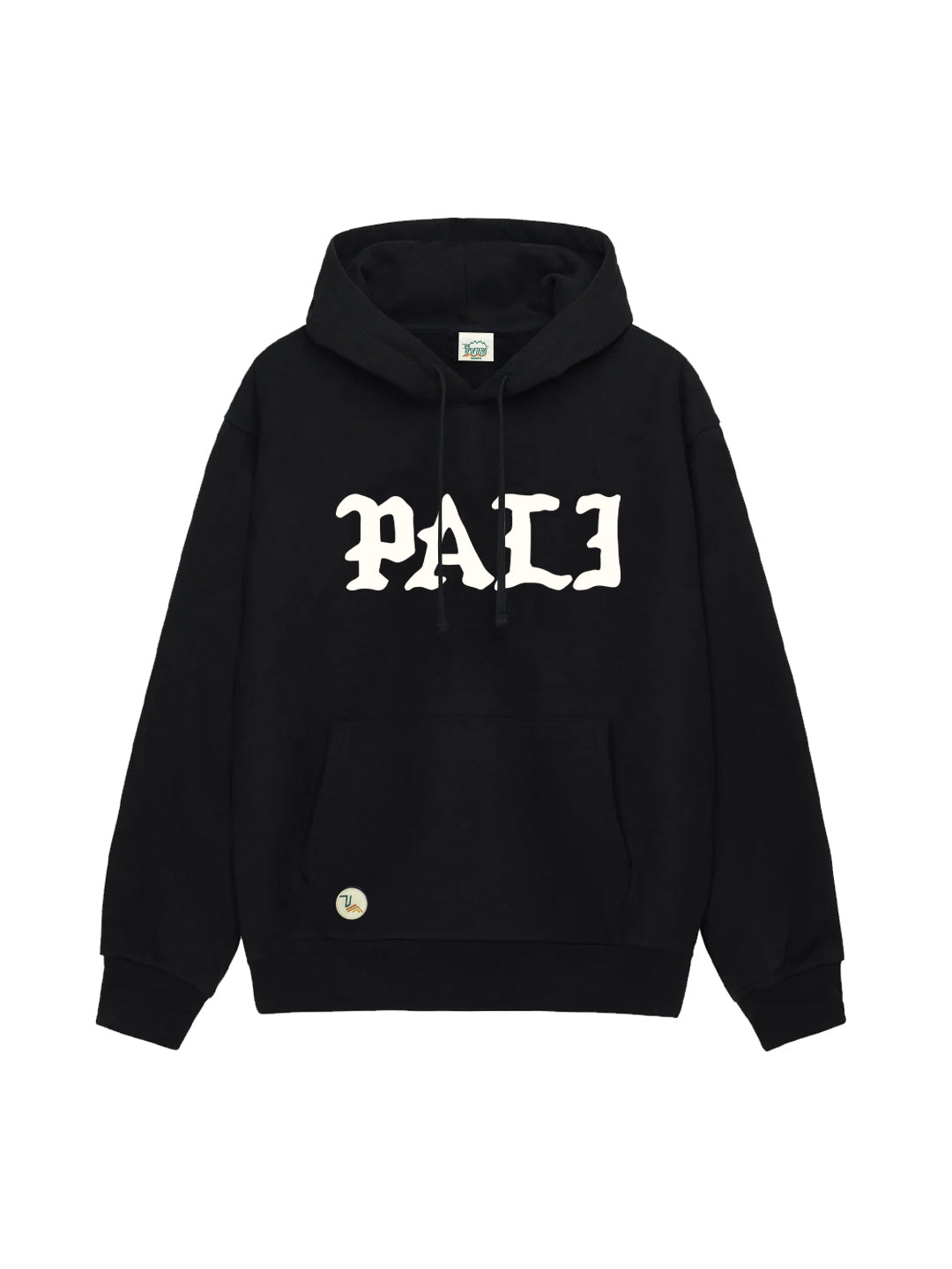 Pali Pullover Hoodie in Black