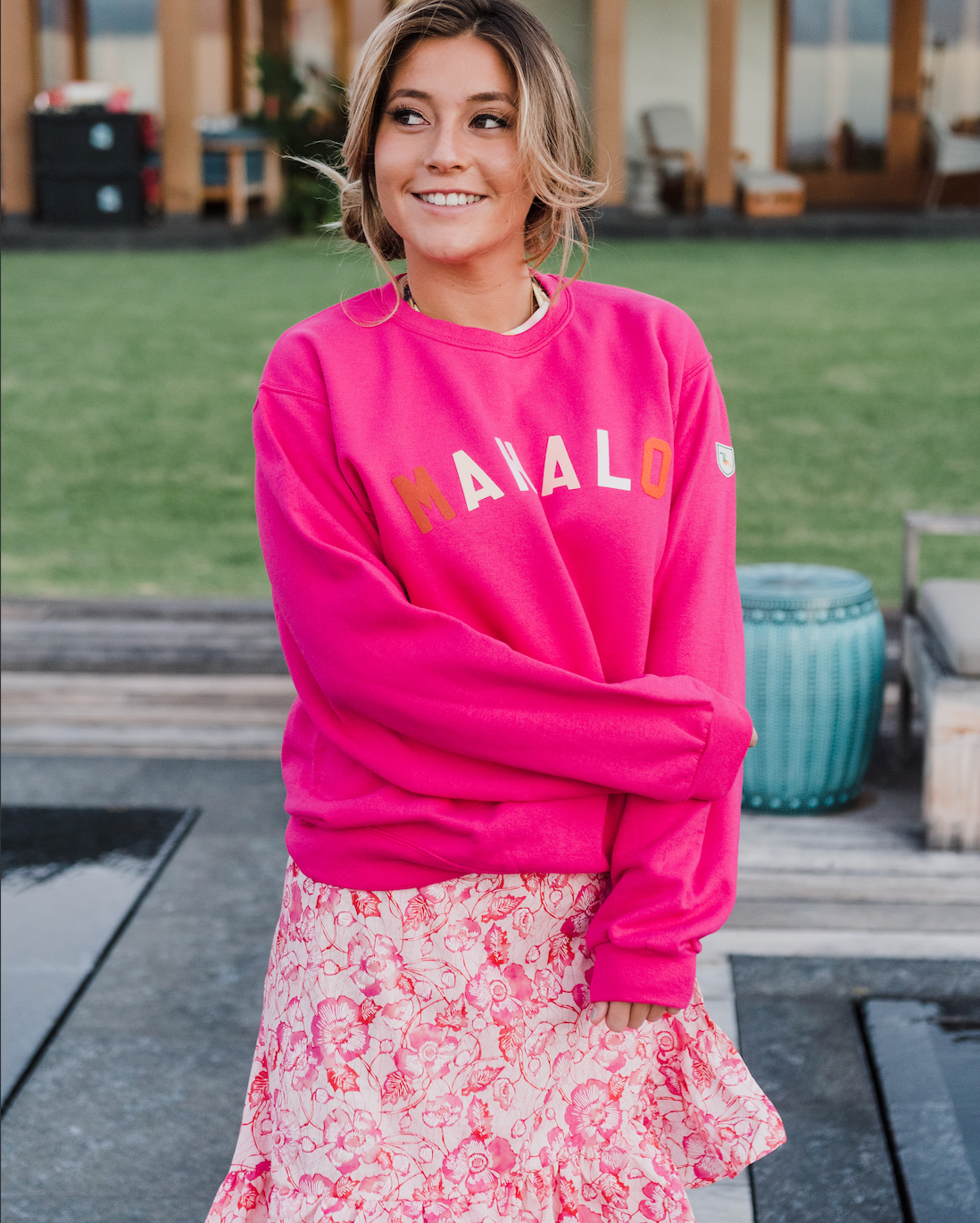 Custom Felt Letter Sweatshirt - The House of Woo