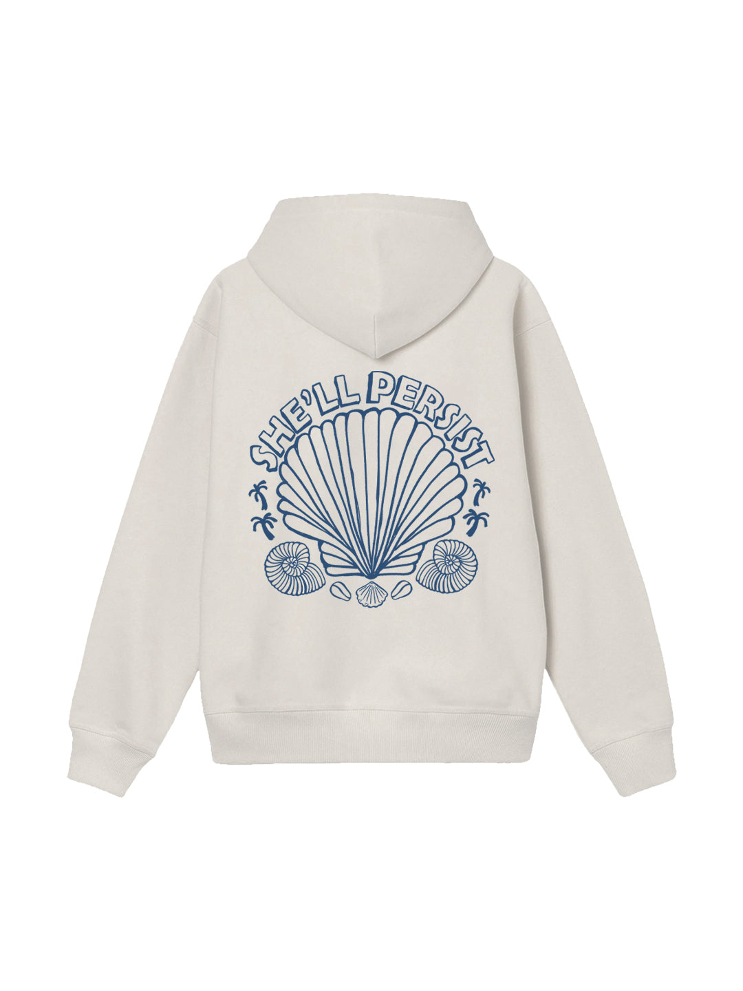 She'll Persist Neighbor Hoodie in Tan