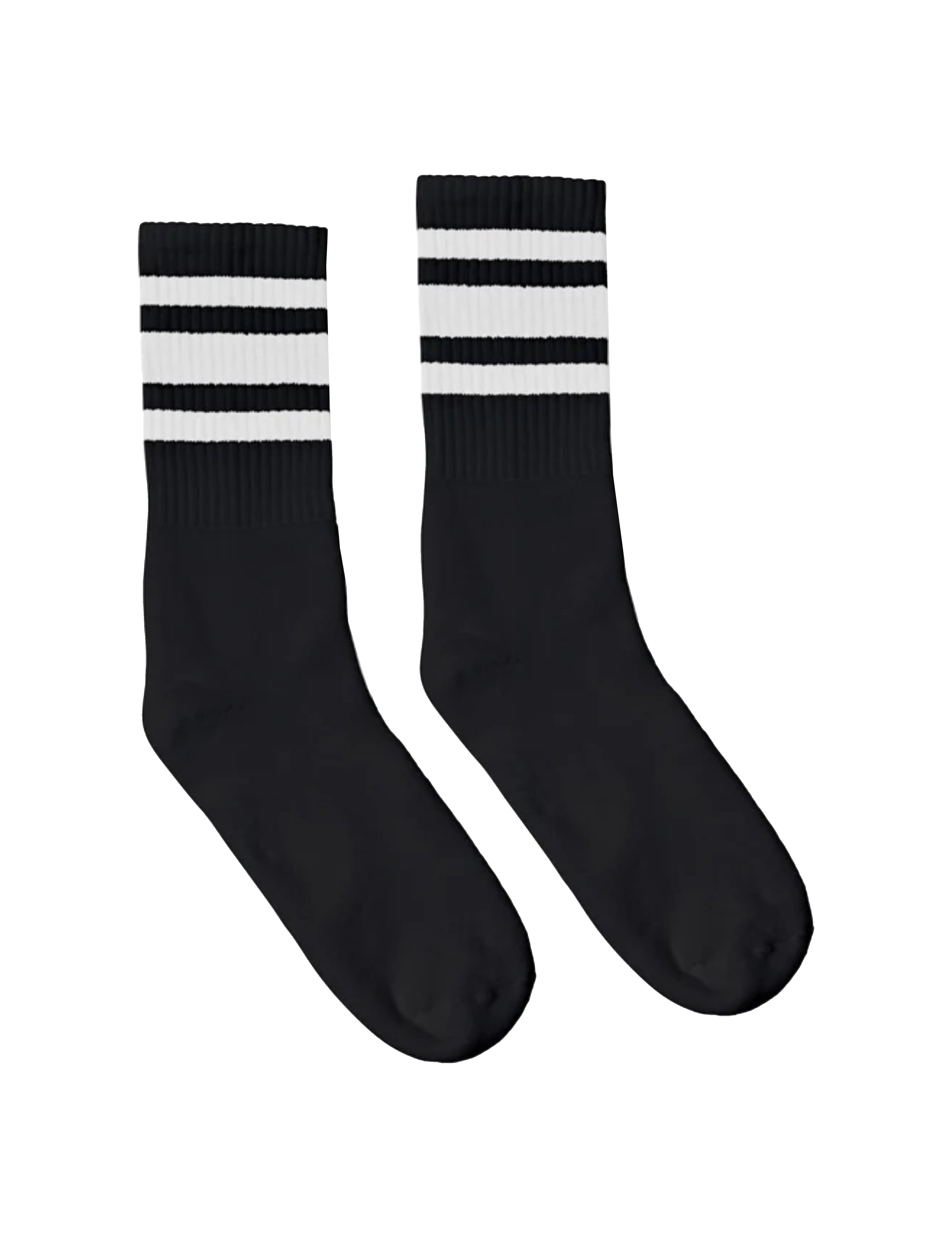 White Stripe Socks - The House of Woo