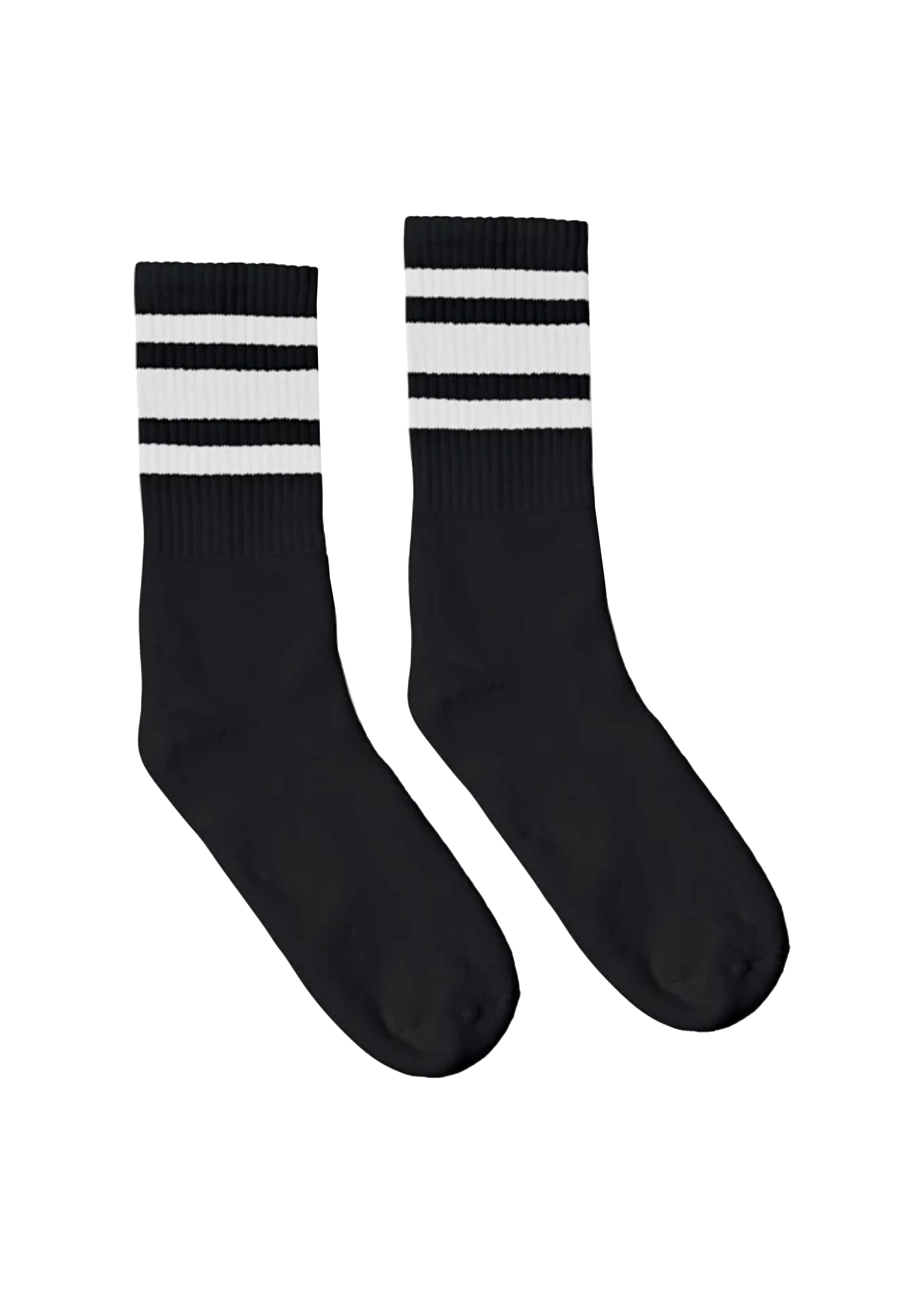 White Stripe Socks - The House of Woo