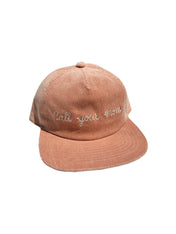 Custom Embroidered Corduroy Cap - The House of Woo