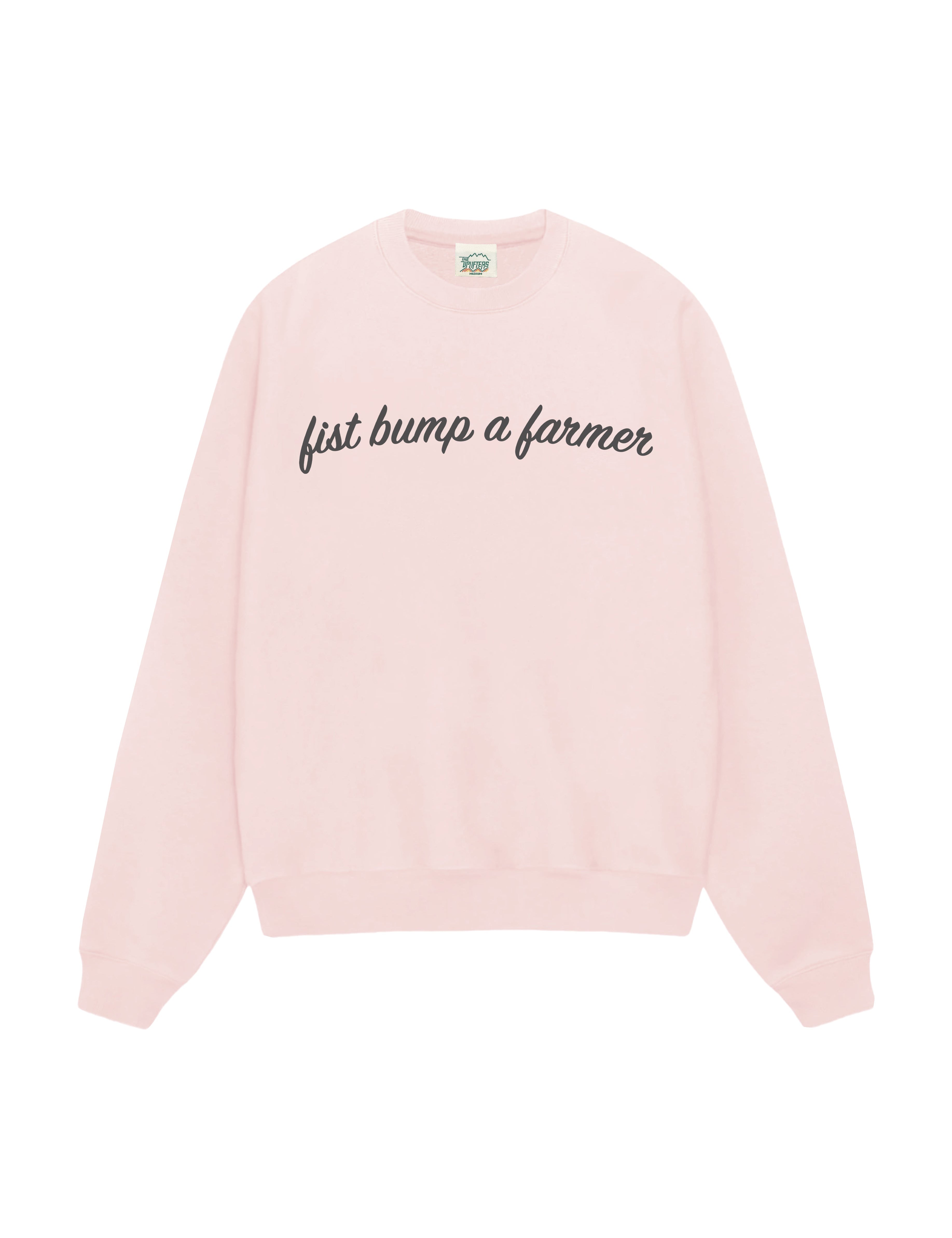 Fist Bump a Farmer Sweatshirt - The House of Woo