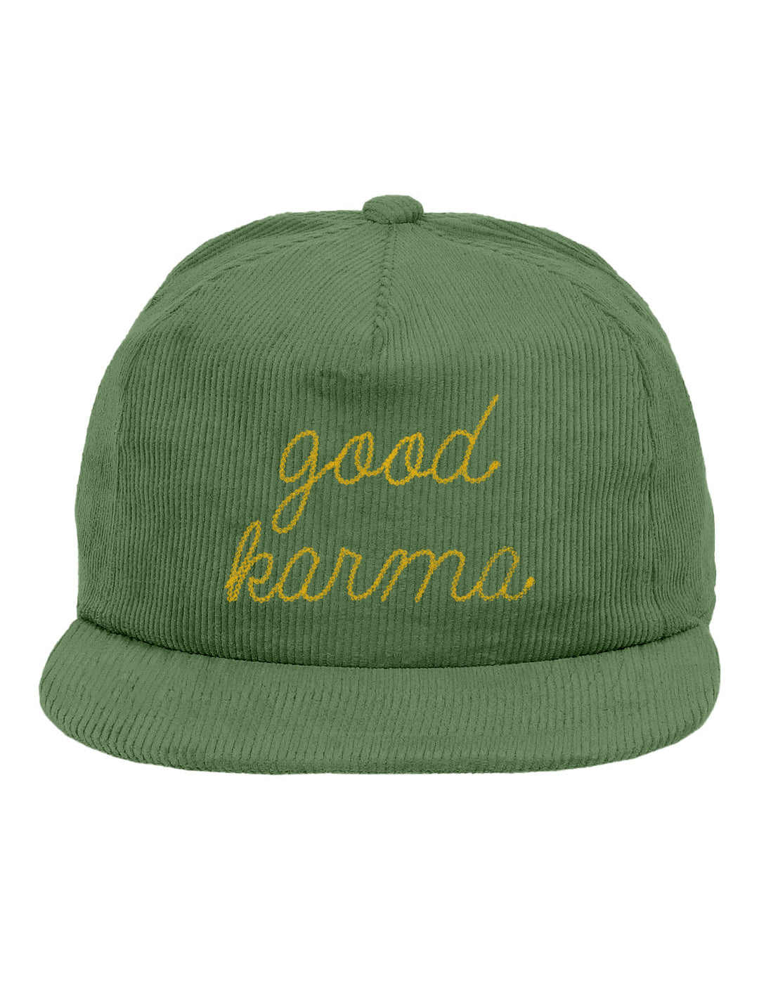 Custom Embroidered Corduroy Cap - The House of Woo