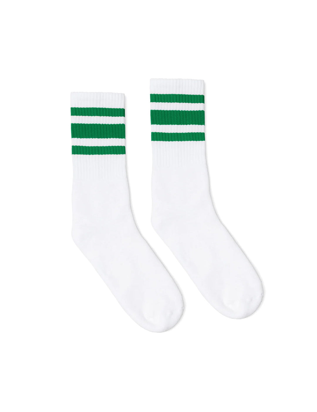 Green Striped Socks - The House of Woo