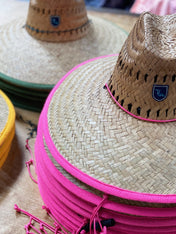 Sunset Straw Beach Hat - The House of Woo