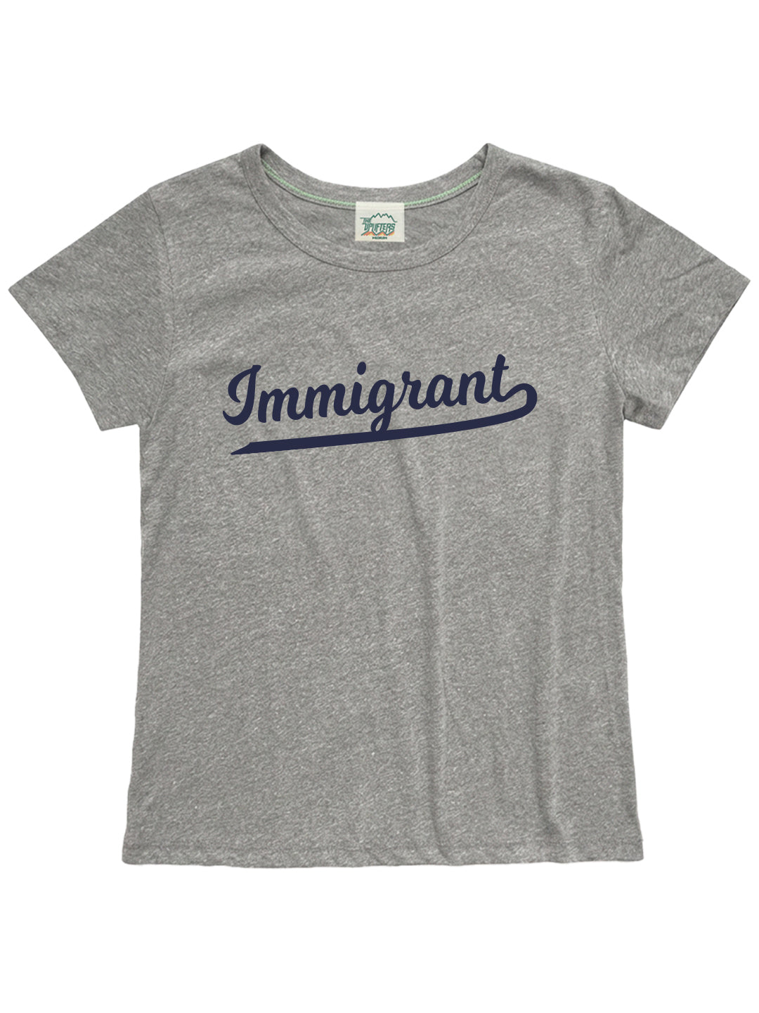 the Perfect Tee with Immigrant graphic