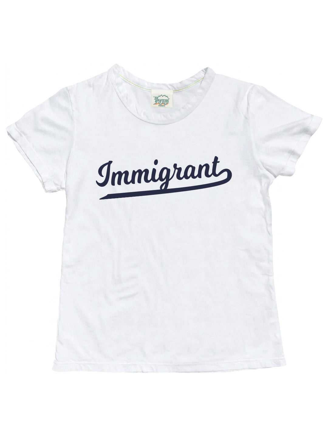 the Perfect Tee with Immigrant graphic