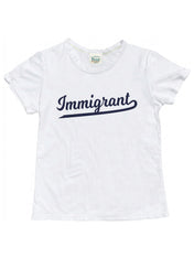 the Perfect Tee with Immigrant graphic
