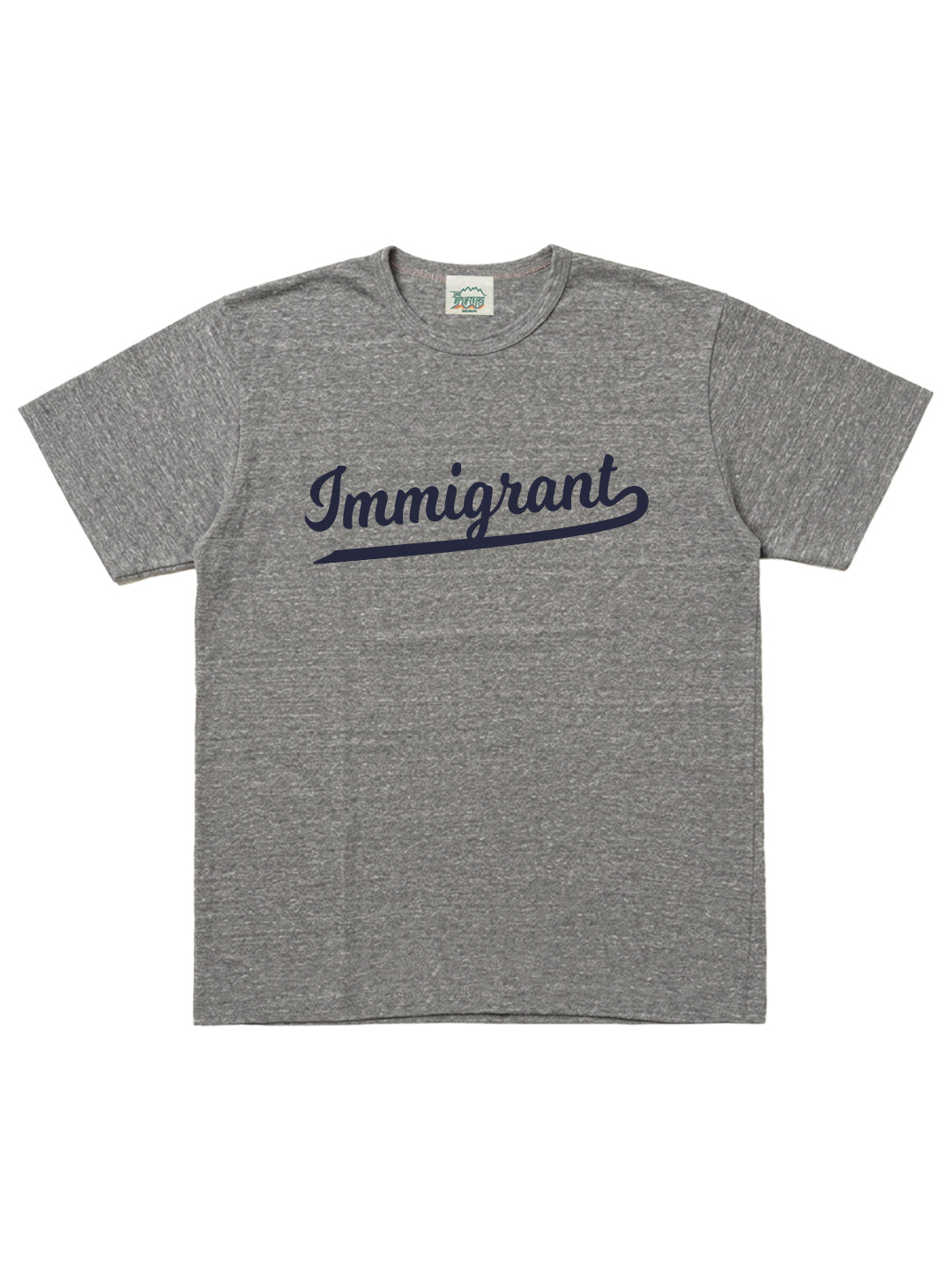 the Brother Tee with Immigrant graphic