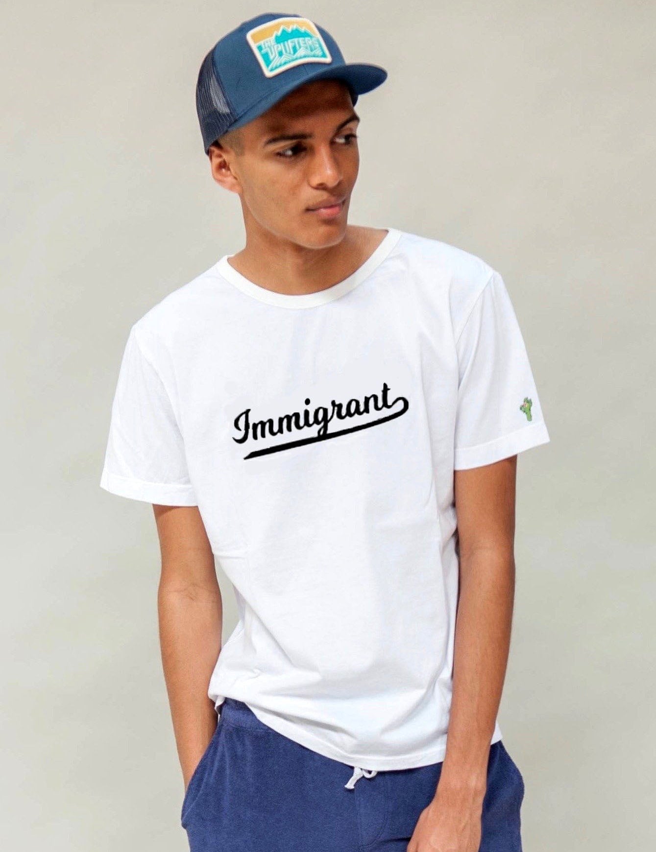 Immigrant Tee,t-shirt, The Uplifters- Woo
