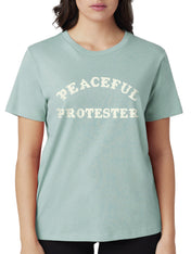 Peaceful Protester Women's Tee - The House of Woo
