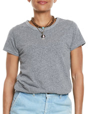The Perfect Heather Grey Tee - The House of Woo