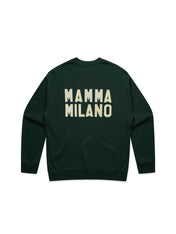 Mini Eyes on You Crewneck in Pine