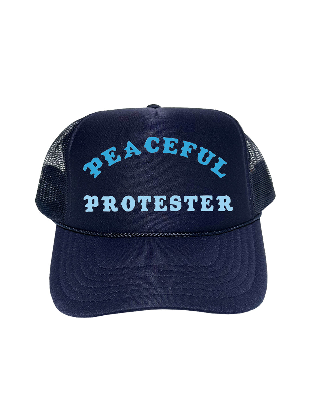 Peaceful Protester Foam Trucker