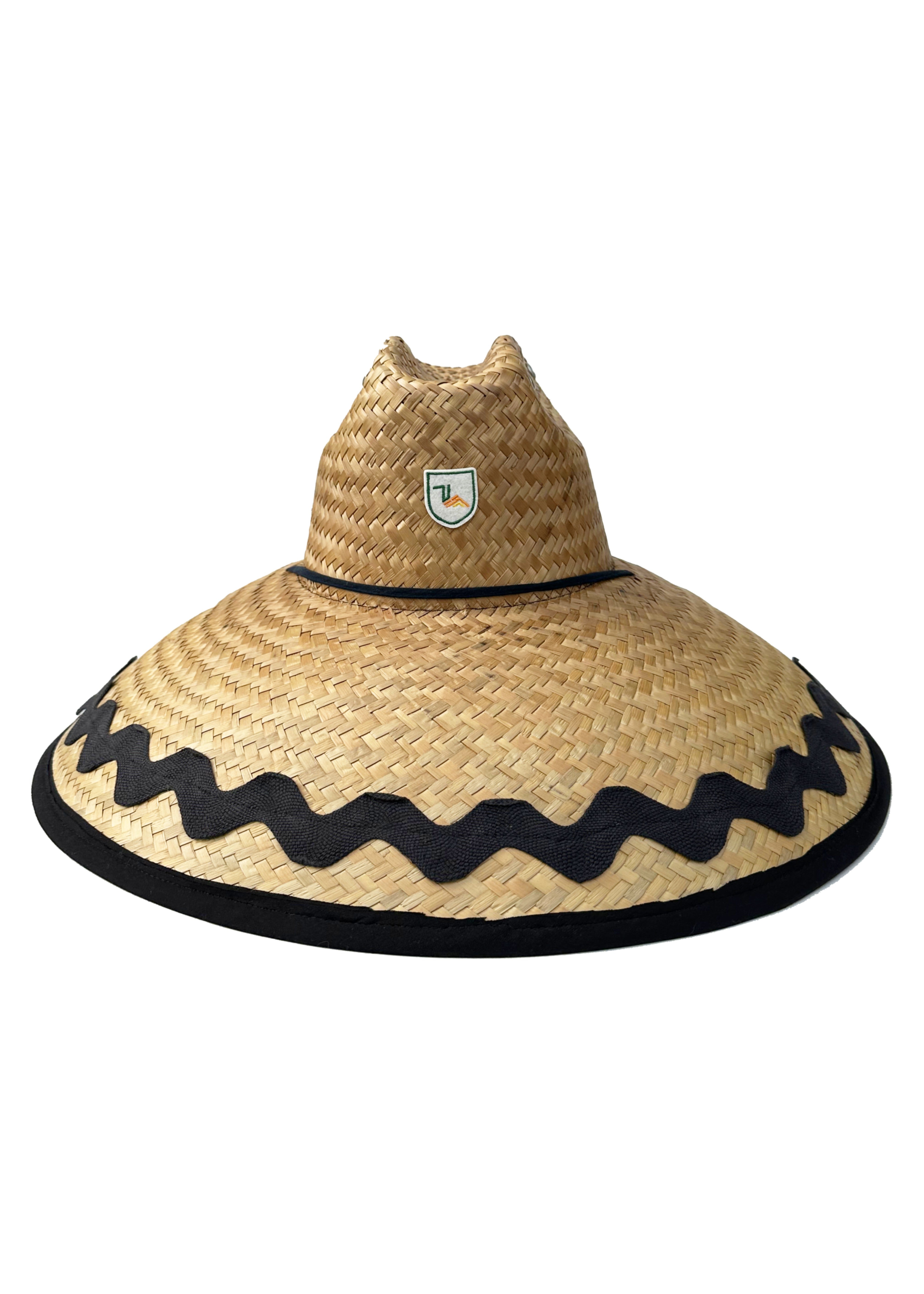 Ric Rac Straw Beach Hat - The House of Woo