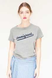 Immigrant Tee - Womens,, The Uplifters- Woo