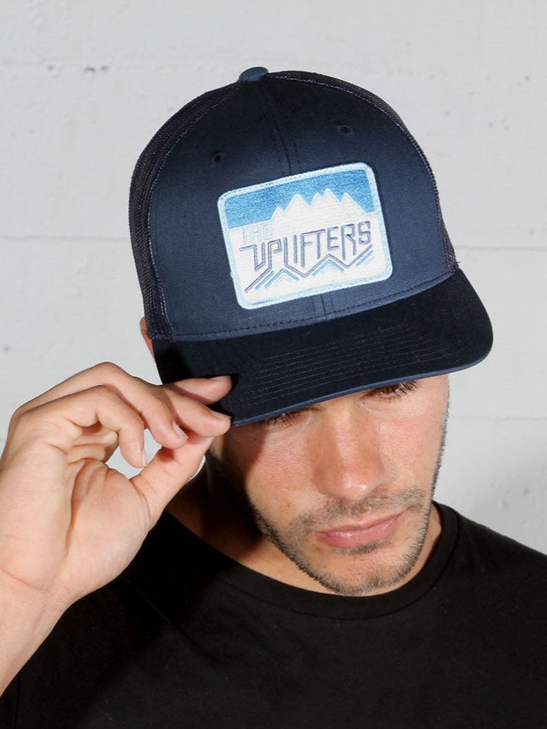Classic Uplifters Patch Hat - Navy,hat, The Uplifters- Woo