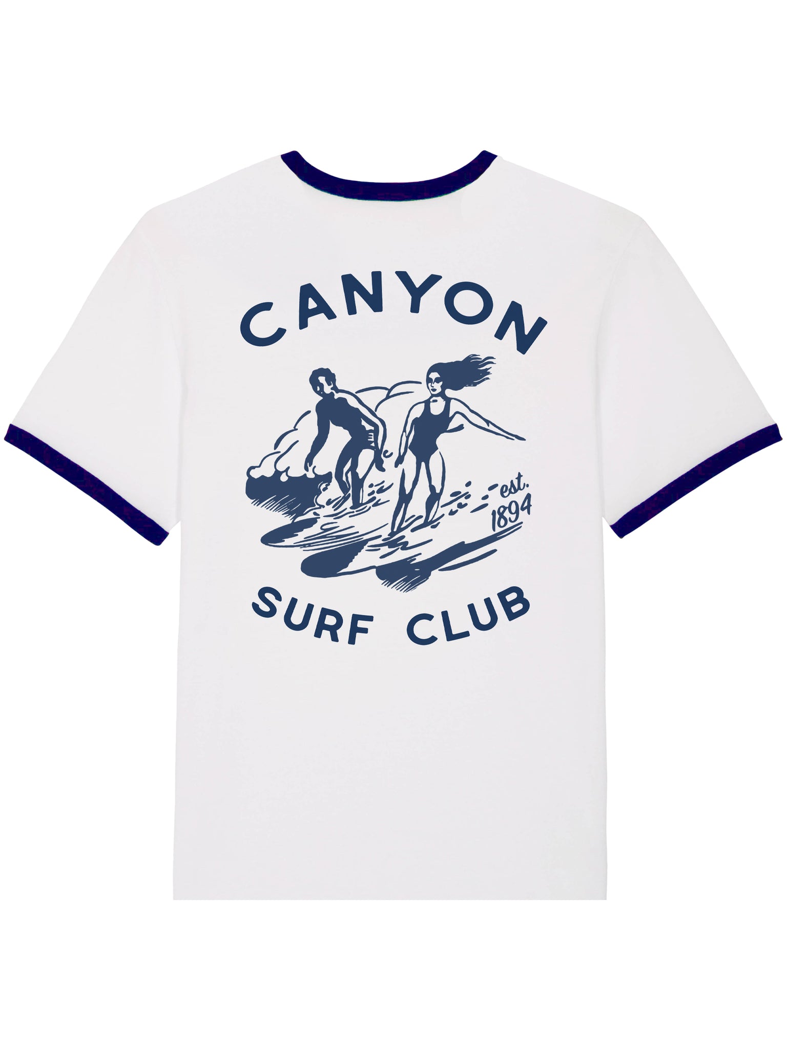 Canyon Surf Club Youth Ringer Tee